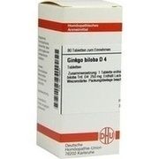 DHU-Arzneimittel GINKGO BILOBA D 4 TABL., 80 St. DHU-Arzneimittel GINKGO BILOBA D 4 TABL., 80 St.