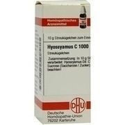 DHU-Arzneimittel HYOSCYAMUS C 1000 GLOBULI, 10 g