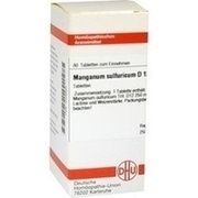 DHU-Arzneimittel MANGANUM SULFURICUM D 12 TABL., 80 St.