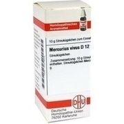 DHU-Arzneimittel MERCURIUS VIVUS D 12 GLOBULI, 10 g