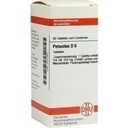 DHU-Arzneimittel PETASITES D 6 TABLETTEN, 80 St.