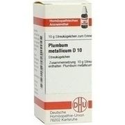 DHU-Arzneimittel PLUMBUM MET. D 10 GLOBULI, 10 g