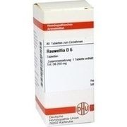 DHU-Arzneimittel RAUWOLFIA D 6 TABL., 80 St.