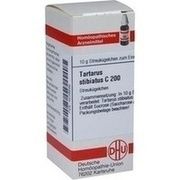 DHU-Arzneimittel TARTARUS STIBIATUS C 200 GLOBULI, 10 g
