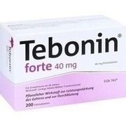 Dr.Willmar Schwabe TEBONIN FORTE 40MG, 200 Filmtbl. Tebonin forte 40 Dr.Willmar Schwabe TEBONIN FORTE 40MG, 200 Filmtbl. Tebonin forte 40