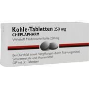 CHEPLAPHARM KOHLE TABLETTEN, 30 Tbl. (N1)
