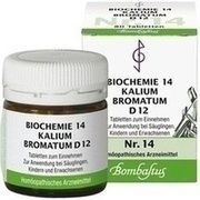 Bombastus-Werke BIOCHEMIE 14 KALIUM BROMATUM D12 TABLETTEN