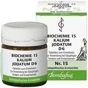 Bombastus-Werke BIOCHEMIE 15 KALIUM JODATUM D6 TABLETTEN Bombastus-Werke BIOCHEMIE 15 KALIUM JODATUM D6 TABLETTEN