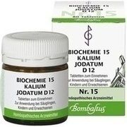 Bombastus-Werke BIOCHEMIE 15 KALIUM JODATUM D12 TABLETTEN