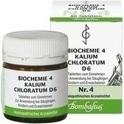 Bombastus-Werke BIOCHEMIE 4 KALIUM CHLORATUM D 6 80 (PZN04324857)