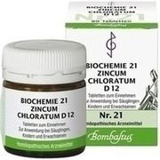 Bombastus-Werke BIOCHEMIE 21 ZINCUM CHLORATUM D 12 80