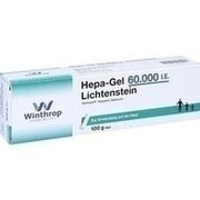 Zentiva HEPA GEL 60000IE LICHTENST, 100 g (N2) Gel 60.000