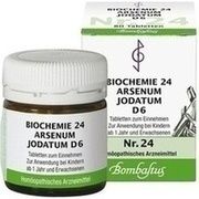 BIOCHEMIE 24 ARSENUM JODATUM D 6 TABLETTEN, 80 St.