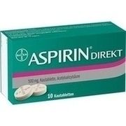 Bayer Vital ASPIRIN DIREKT, 10 Kautbl. (N1) Aspirin Direkt Bayer Vital ASPIRIN DIREKT, 10 Kautbl. (N1) Aspirin Direkt