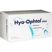 Dr. Winzer Pharma HYA OPHTAL SINE AUGENTR., 60 x 0,5 ml
