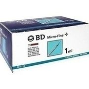 B-D MICRO FINE+ U 40 INS. SPR., 12,7 mm, 100 x 1 ml