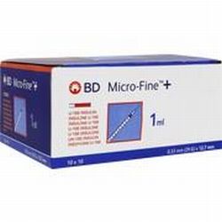 embecta BD MICRO FINE + U INSULINSPR 100 SPR 12.7 MM X 1 M