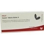 Wala ISCUCIN ABIETIS ST.A AMP., 10 x 1 ml
