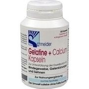 J. Schneider GELATINE + CALCIUM KAPSELN, 120 St.