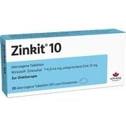 Wörwag Pharma ZINKIT 10 DRAGEES, 20 St.
