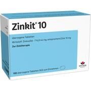 Wörwag Pharma ZINKIT 10 DRAGEES, 100 St.