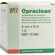 Lohmann & Rauscher OPRACLEAN VERBANDMULL M.JODOFORM 6CMX5M, 1 St.