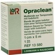 Lohmann & Rauscher OPRACLEAN MULLBINDE Z.TAMPON.M.JODOFORM 1CMX5M