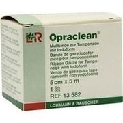 Lohmann & Rauscher OPRACLEAN MULLBINDE Z.TAMPON.M.JODOFORM 5CMX5M