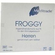 HANDSCHUHE EINMAL POLYAETH. HERREN, 100 St.