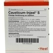 Biologische Heilmittel Heel CAUSTICUM INJEELE S 10 ST AMPULLEN