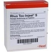 Biologische Heilmittel Heel RHUS TOX. INJEELE S 10 ST AMPULLEN