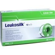 BSN medical LEUKOSILK 5 M X 2,50 CM 1032, 12 St.