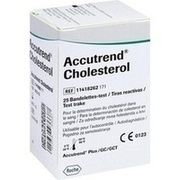 Roche Diagnostics ACCUTREND CHOLESTEROL TESTSTREIFEN, 25 St.