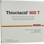 Viatris Healthcare THIOCTACID 600 T, 5 Amp. 600 T (N1) 24 ml