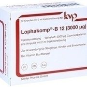 LOPHAKOMP-B 12 (3000 MIKROG.), 10 Brechringamp. (N2) 2 ml