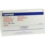 Solventum TOPPER SCHLITZKOMPR. STERIL 5X5CM, 20 x 5 St.
