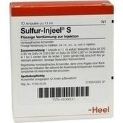 Biologische Heilmittel Heel SULFUR INJEELE S 10 ST AMPULLEN