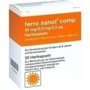 UCB Pharma FERRO SANOL COMP, 50 Kps. (N2)