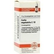 DHU-Arzneimittel CARBO VEGETABILIS C 10 GLOBULI, 10 g