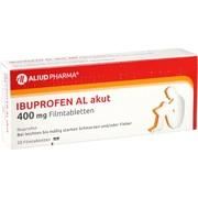 ALIUD Pharma IBUPROFEN AL AKUT 400 MG FILMTBL., 20 Filmtbl. (N2