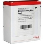 Biologische Heilmittel Heel ZITRONENSAEUREZYKLUS HEEL AMP., 10 St.