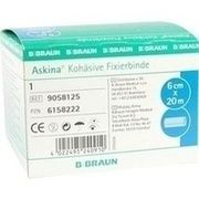 B.Braun ASKINA FIXIERBINDE 20MX6CM KOHAESIV, 1 St.