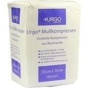 Urgo MULLKOMPRESSEN 10 X 10 CM UNSTERIL