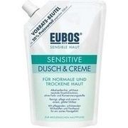 EUBOS SENSITIVE DUSCH & CREME NACHFÜLLBTL., 400 ml