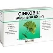 Ratiopharm GINKOBIL 80 MG FILMTABL 60 ST