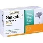 Ratiopharm GINKOBIL 80 MG FILMTABL 120 ST