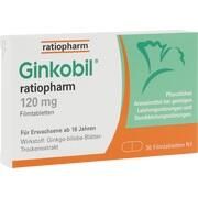 Ratiopharm GINKOBIL-ratiopharm 120 MG FILMTABL 30 ST
