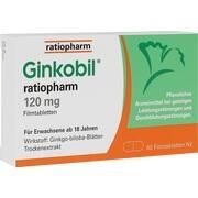 Ratiopharm GINKOBIL 120 FILMTABL MG 60 ST