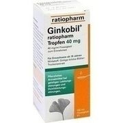 Ratiopharm GINKOBIL TROPFEN 40 MG 100 ML