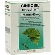 Ratiopharm GINKOBIL-ratiopharm TROPFEN 40 MG 200 ML